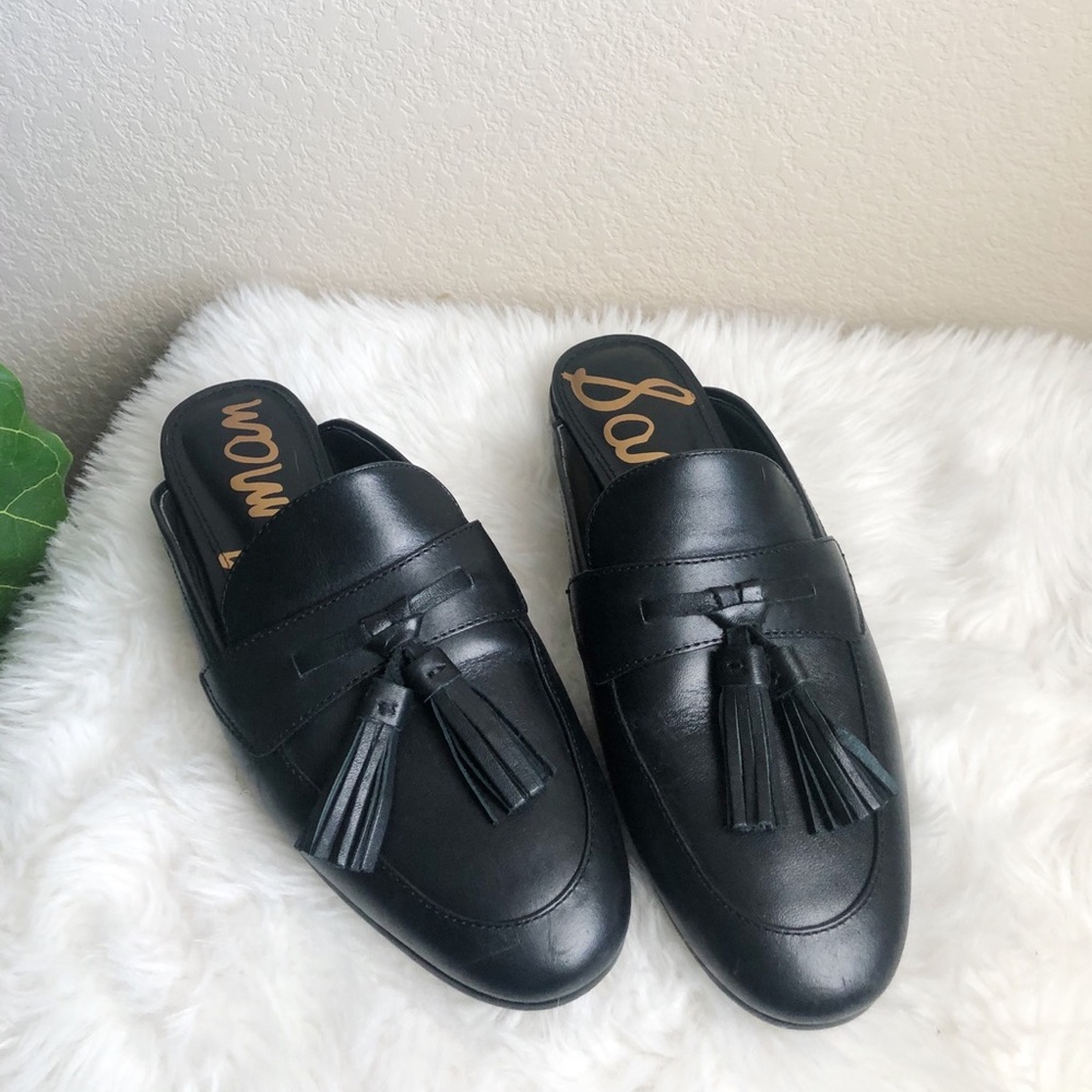 Sam Edelman Paris Leather Tassel Mule